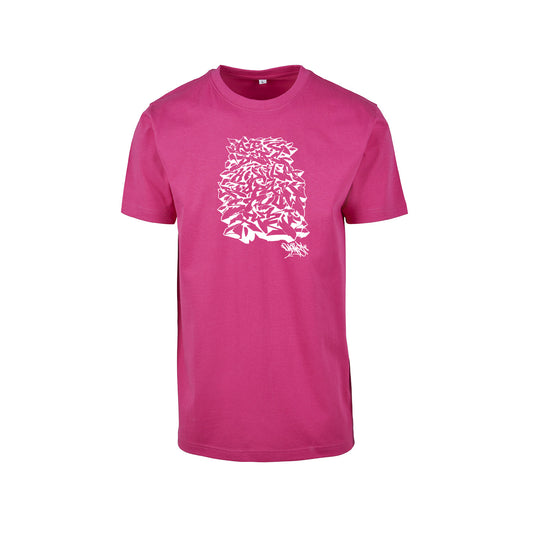 Tee-shirt "Alphabet 2" –VINTAGE hibiscus pink